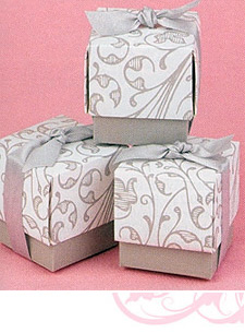 gray wedding favors