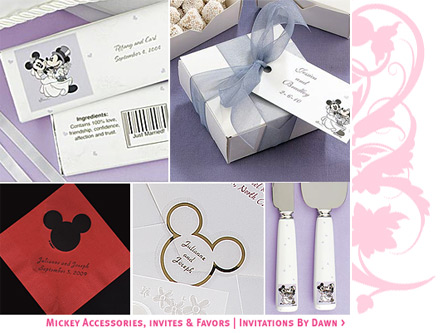 Mickey Accessories Disney wedding mickey mouse wedding