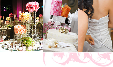 indoor tropical weddings